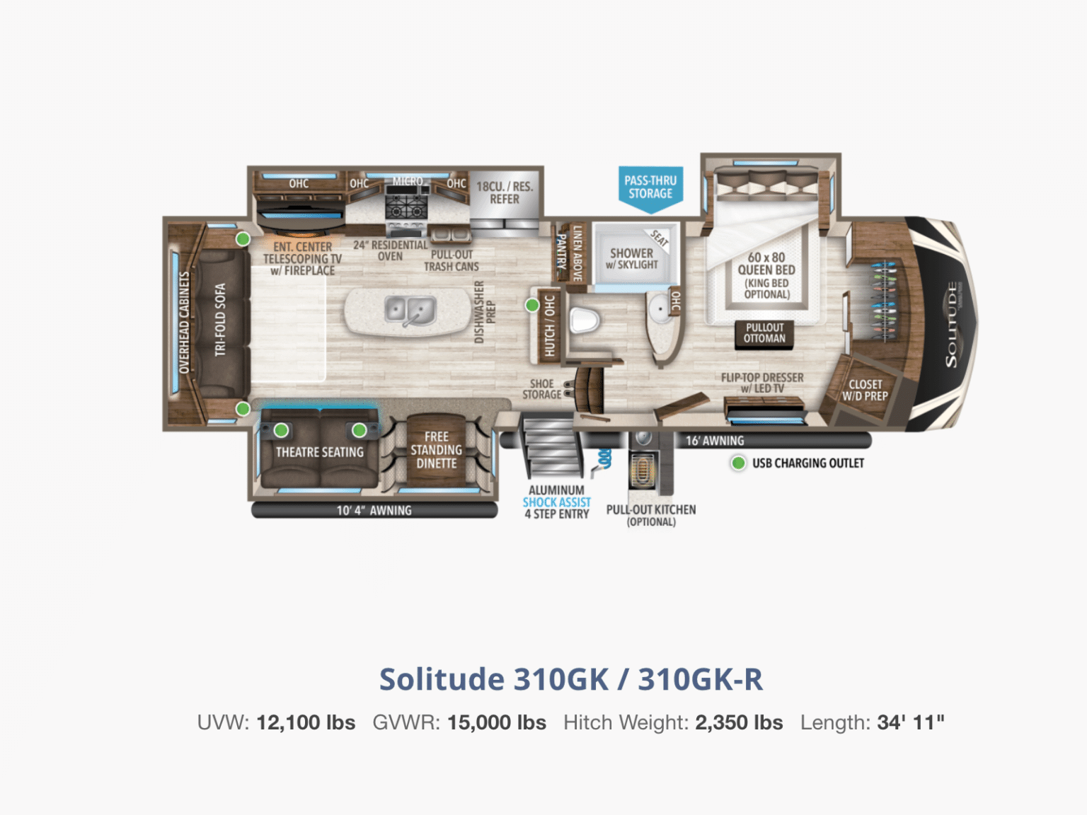 Best Grand Design Solitude Floorplans - Getaway Couple