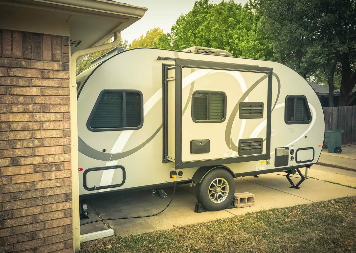 This Is How You Plug in Your RV at Home - Getaway Couple
