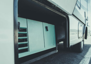 An RV generator before the California generator ban