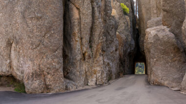 View of needles eye tunnel