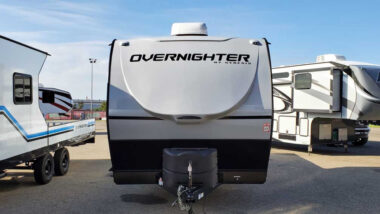 A Genesis Supreme overnighter toy hauler