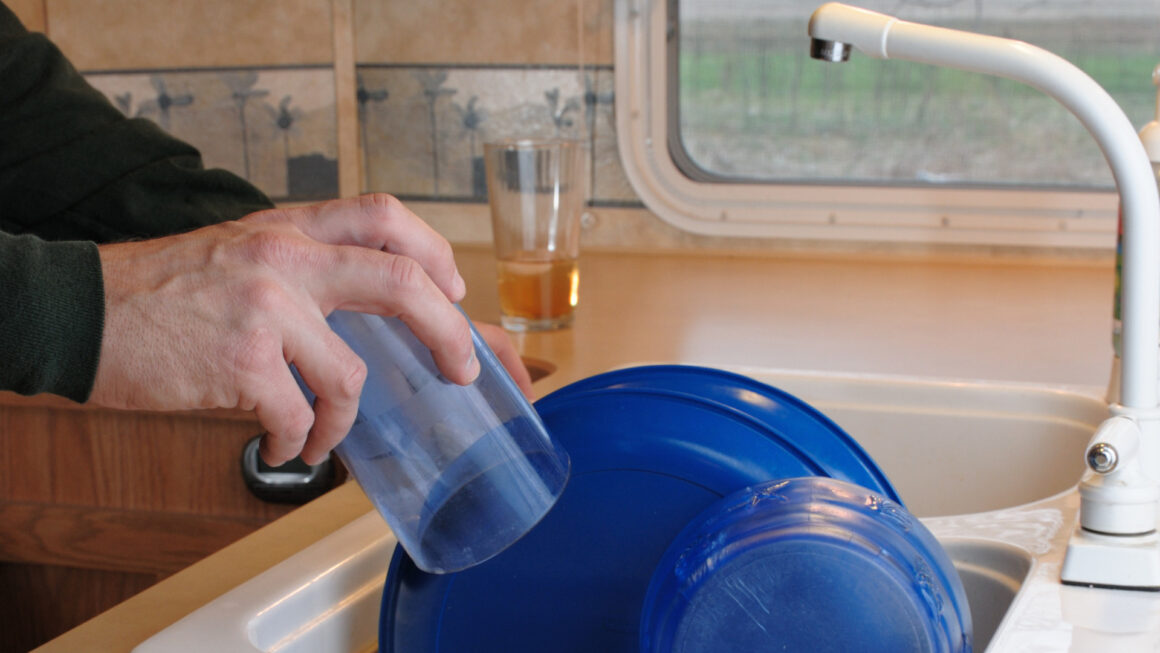 How to Easily Replace and Upgrade Your RV Kitchen Faucet - Getaway Couple