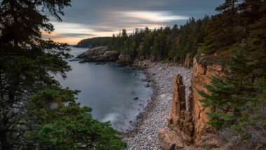 View of Acadia National Park