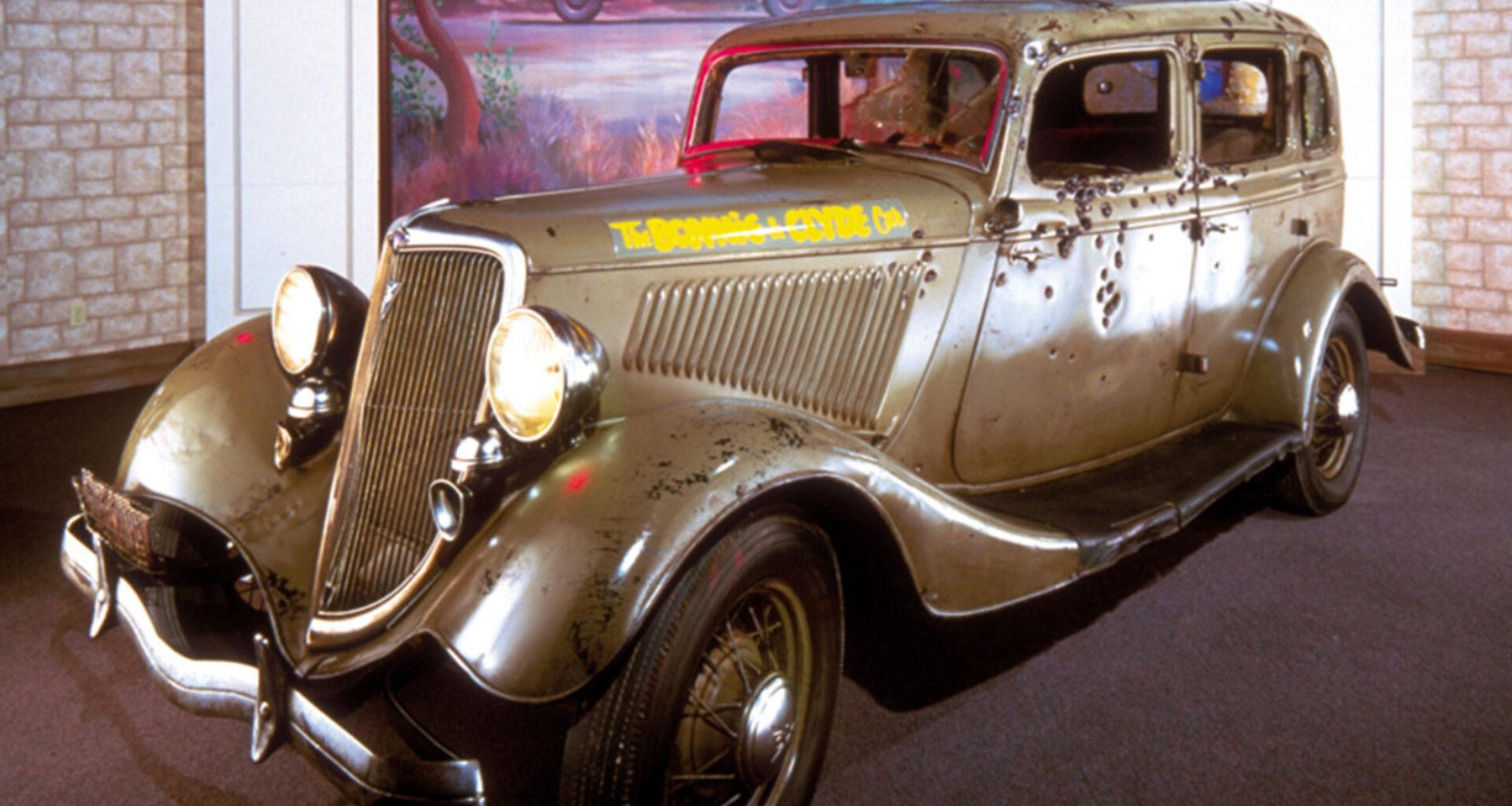 Add the Bonnie and Clyde Death Car to Your Macabre Bucket List