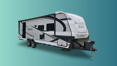 An Alliance Travel Trailer