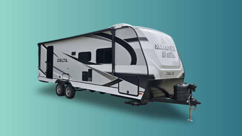 An Alliance Travel Trailer