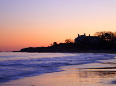 View of singing beach in Massachusetts.