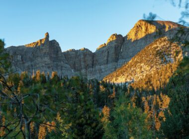 Landscape view of the Great Basin National Park in Nevada.